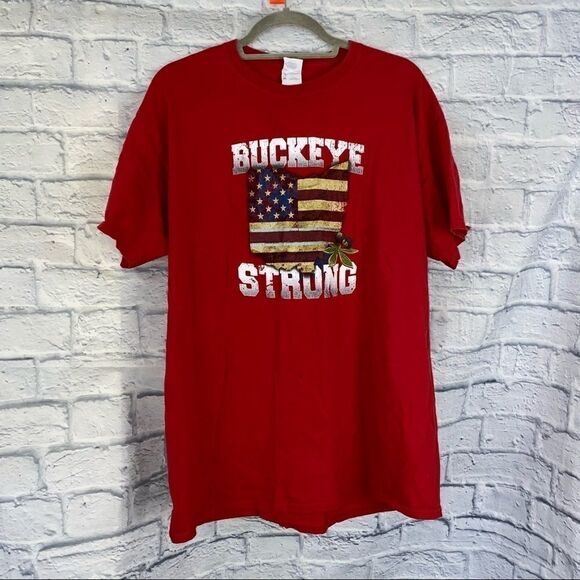 Ohio state Buckeyes graphic print t-shirt sz XL - Picture 1 of 4